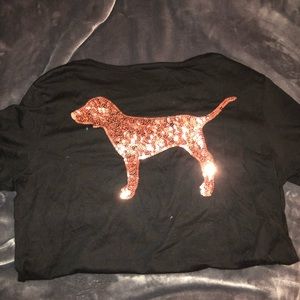 PINK bling short sleeve